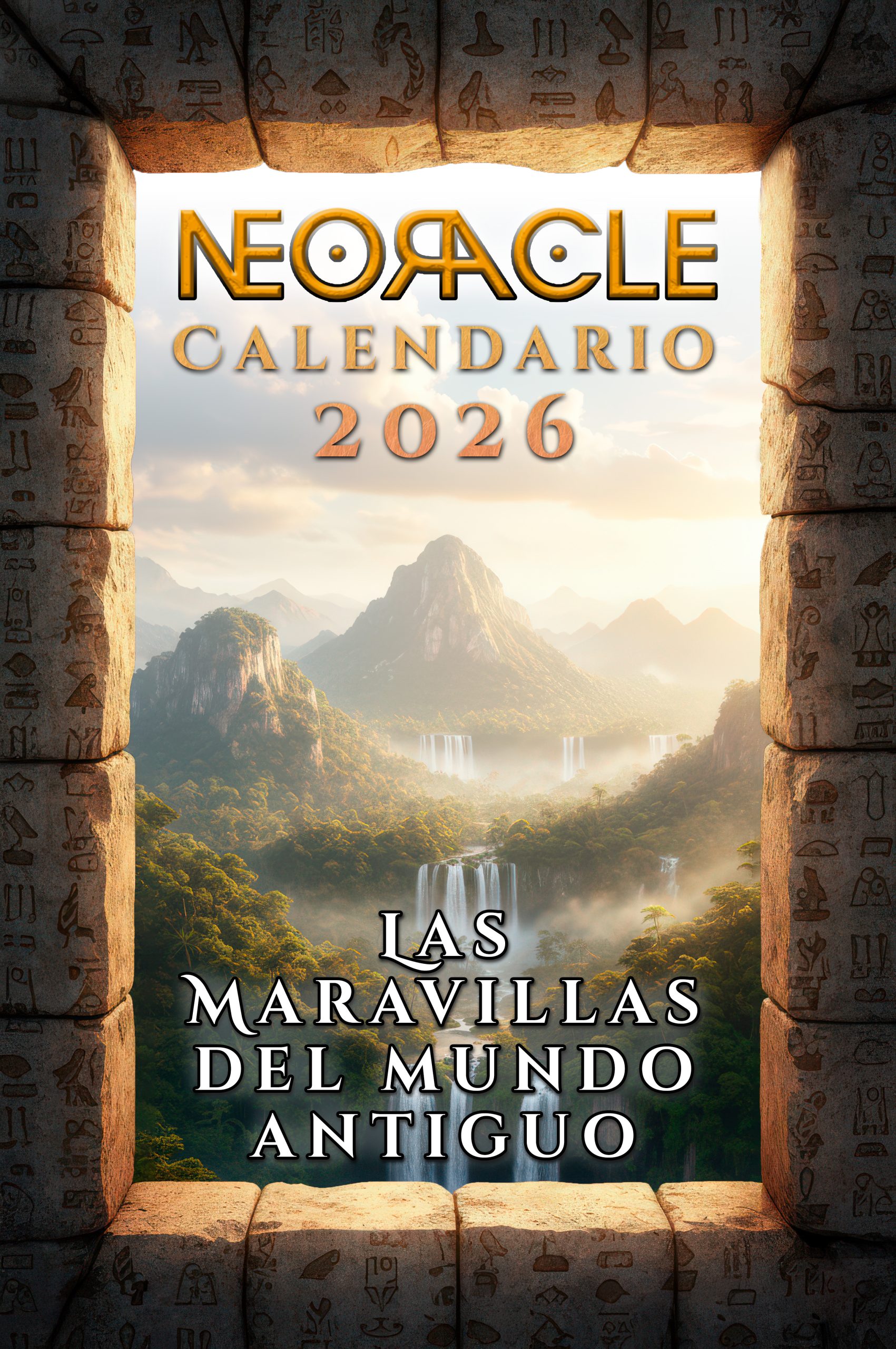 NEORACLE Calendario 2026 - Las Maravillas del Mundo Antiguo (vertical-Español)