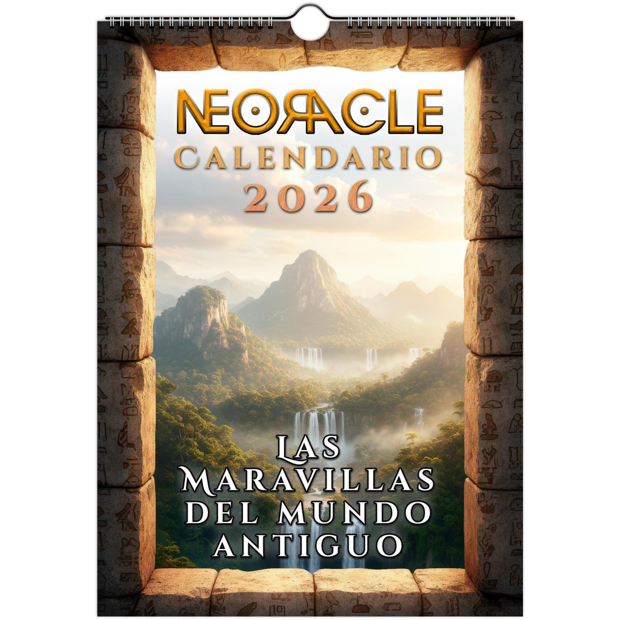 NEORACLE Calendario 2026 - Las Maravillas del Mundo Antiguo (Español)